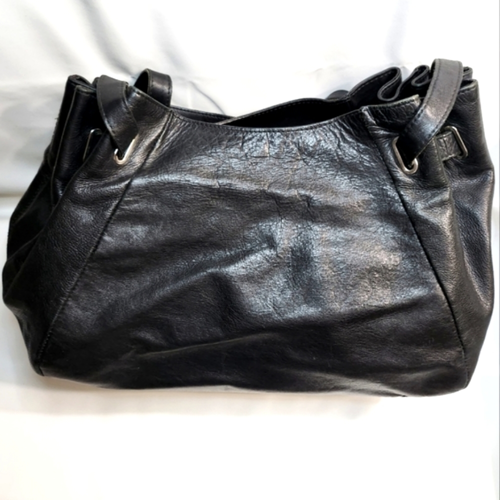 Balenciaga Black Leather Handbag - Picture 4 of 11